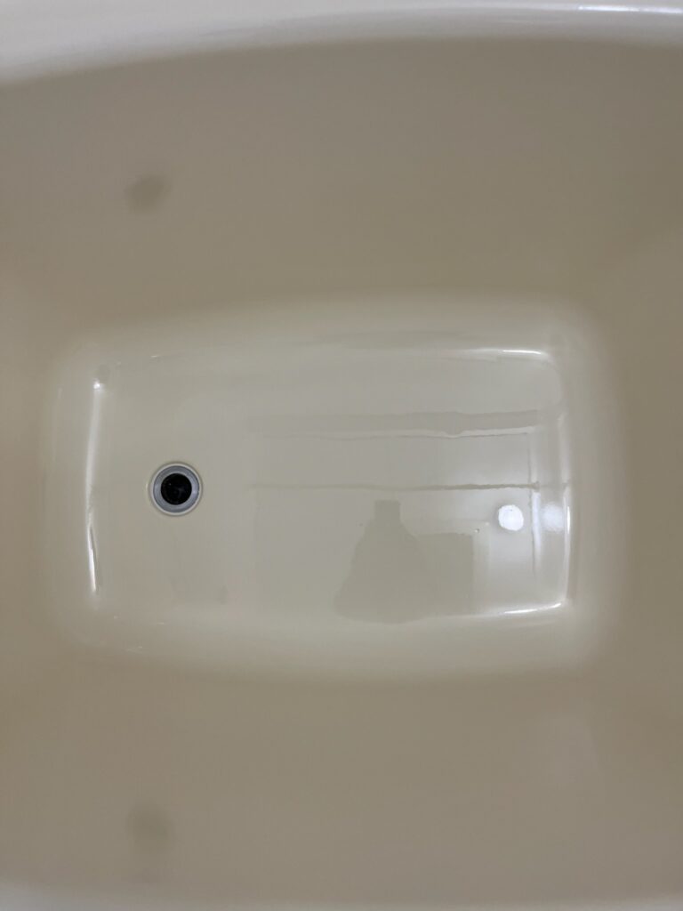 塗装したFRP浴槽