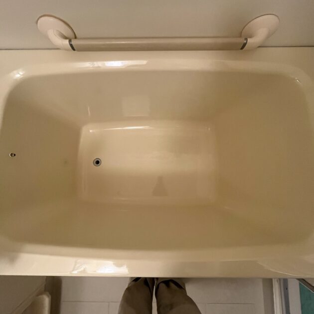 塗装したFRP浴槽