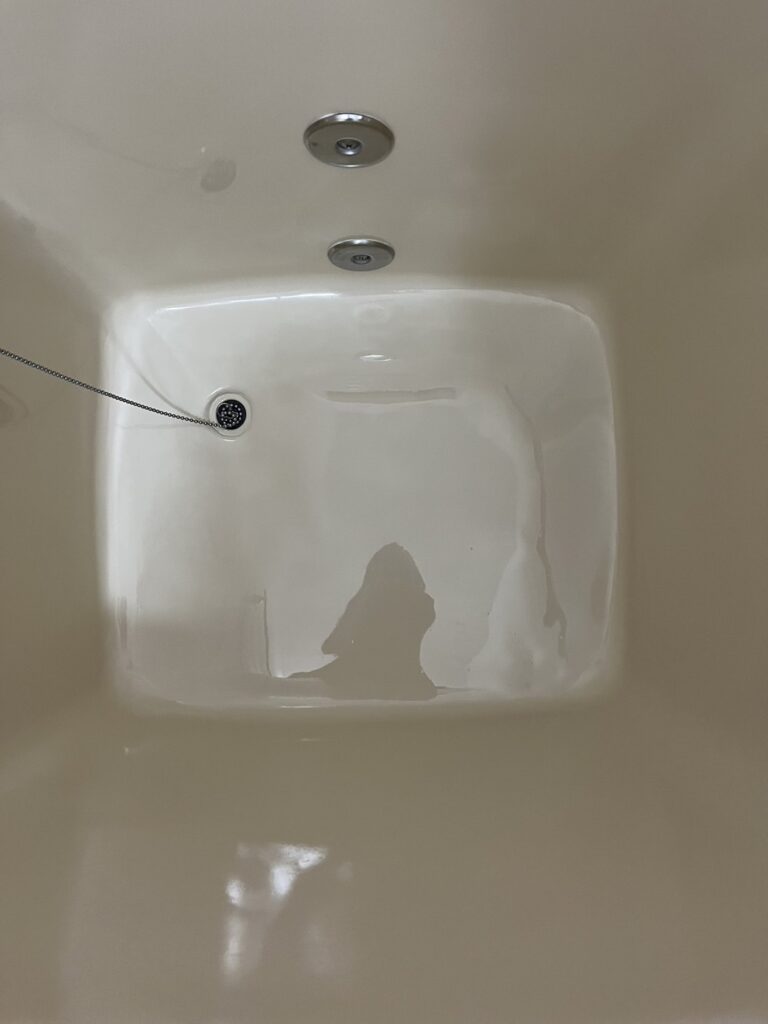 塗装したFRP浴槽