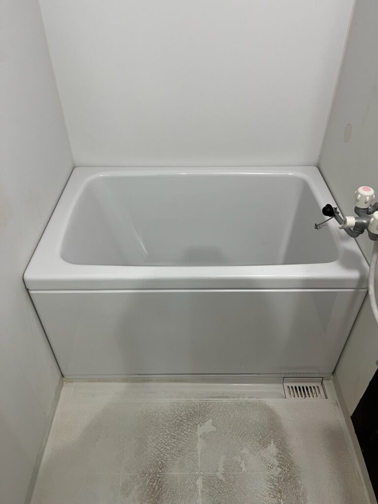 塗装したFRP浴槽