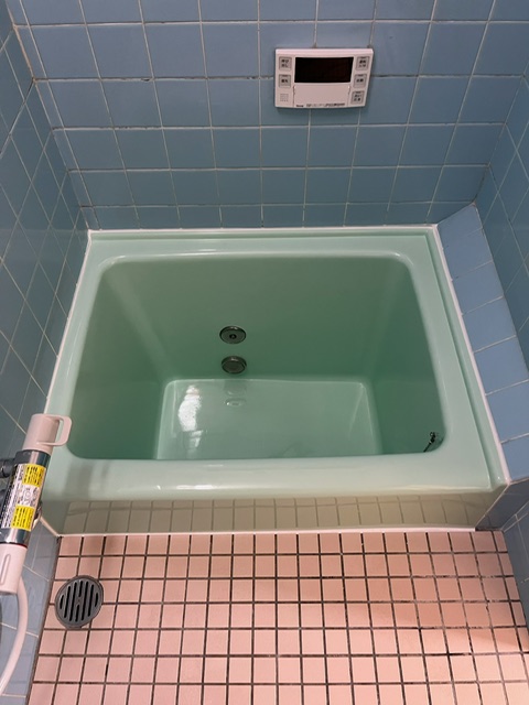 塗装したFRP浴槽