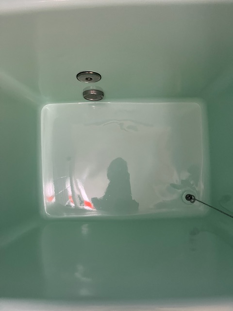 塗装したFRP浴槽