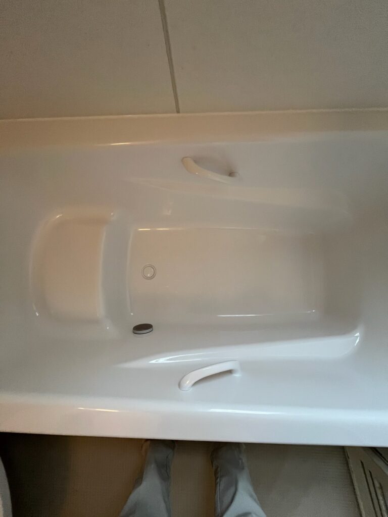 塗装したFRP浴槽