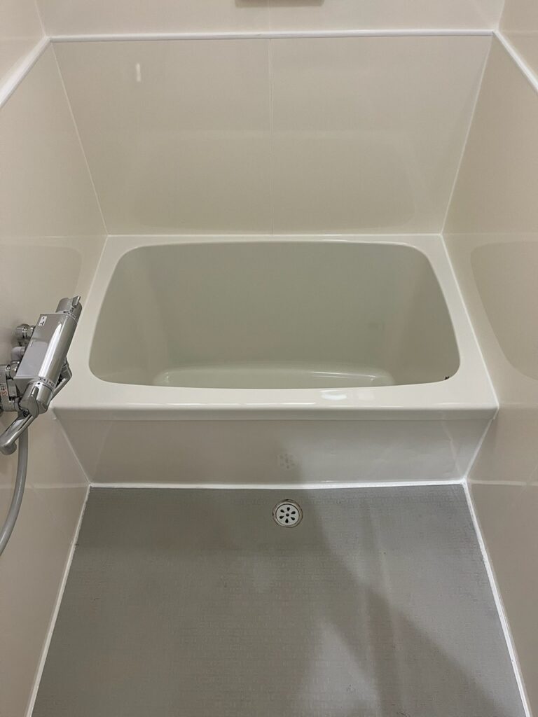 塗装したステンレス浴槽