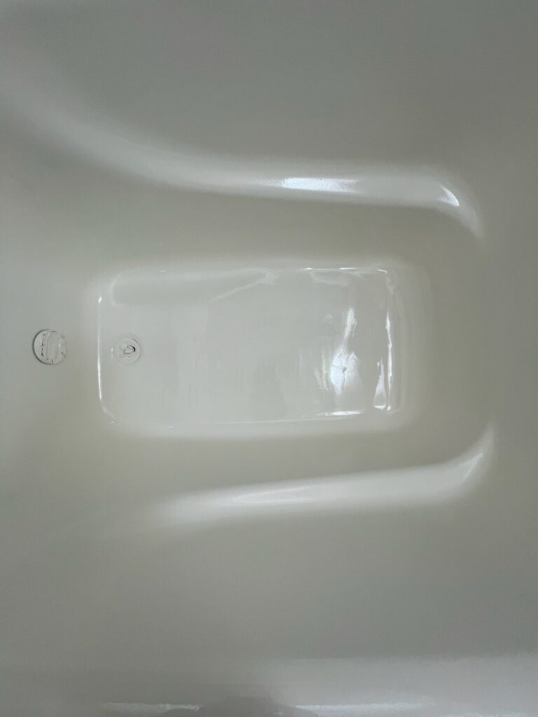 浴槽塗装完了