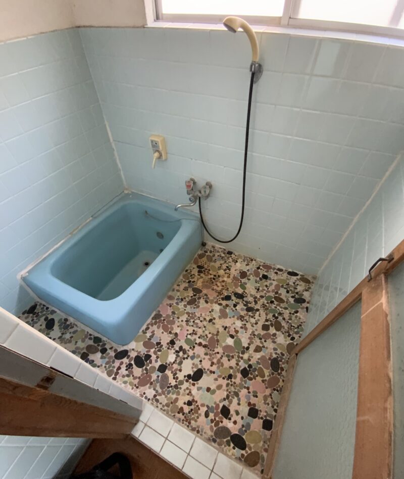 昔ながらの在来浴室